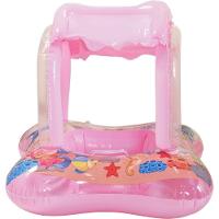 Boia Infantil Com Protetor Solar Para Criança 65x65cm Rosa - 1