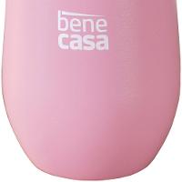 Copo Térmico Para Bebidas Com Tampa 360ml Rosa - 3