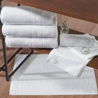 Kit Toalha Hotelaria Banho Rosto E Piso 380g-m² Algodão Branco - 6