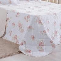 Kit Colcha Queen 200 Fios Estampada New 100% Algodão 240x260cm Classique - 5