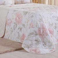 Kit Colcha Queen 200 Fios Estampada New 100% Algodão 240x260cm Aquarelle - 5
