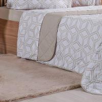Kit Colcha King 200 Fios Estampada New 100% Algodão 260x280cm Rayon - 3