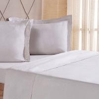 Jogo De Cama Queen 4 Pçs Line Stile 100% Poliéster 158x198x35cm Biscuit - 3