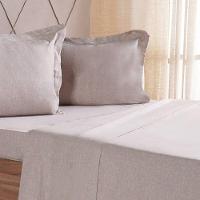 Jogo De Cama Casal 4 Pçs Line Stile 100% Poliéster 138x188x30cm Linho - 3