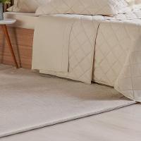 Kit Colcha Queen 3 Pçs Ricamo 300 Fios 100% Algodão 240x260cm Biscuit - 3