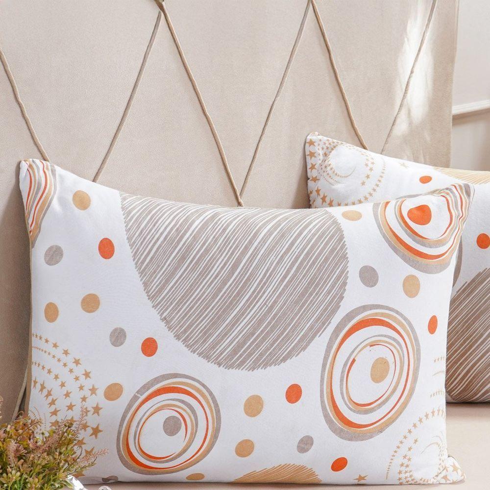 Jogo De Cama Solteiro Dreams Malha 100% Algodão 88x188x25cm Avelã - 2