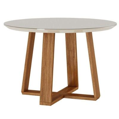 Mesa Wood Redonda 1.0 - Off White/nature