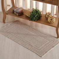 Tapete Nobile Jacquard 100% Algodão 1300g/m² 50x100cm Argila - 1