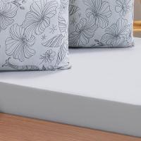 Jogo De Cama Solteiro Dreams Malha 100% Algodão 88x188x25cm Cinza - 3