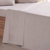 Jogo De Cama Solteiro 3 Pçs Line Stile 100% Poliéster 88x188x30cm Linho - 2