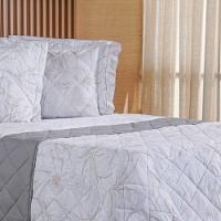 Kit Colcha King 200 Fios Estampada New 100% Algodão 260x280cm Dessin - 3