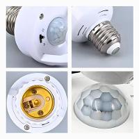 Sensor De Presença Com Fotocélula Para Lâmpada Soquete E27 - 9