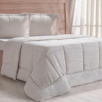 Edredom Prime Casal 3d Embossed 180x220cm Biscuit - 2