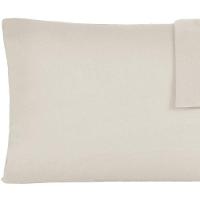 Jogo De Fronhas Serena Malha 100% Algodão 50x70cm Pérola - 2