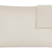 Jogo De Fronhas Serena Malha 100% Algodão 50x70cm Pérola - 3