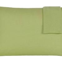 Jogo De Fronhas Serena Malha 100% Algodão 50x70cm Verde - 3