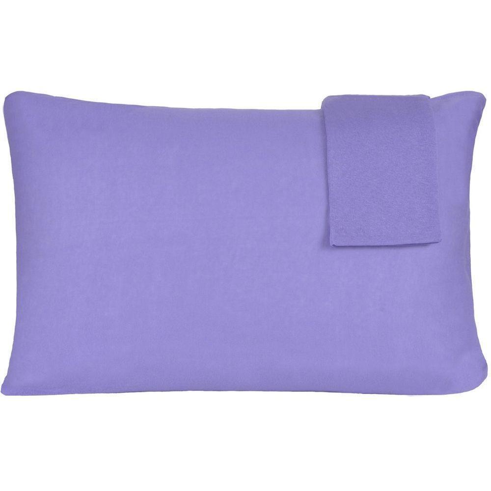 Jogo De Cama Casal Serena 3 Pçs Malha 100% Algodão 138x188x23cm Lilás - 6
