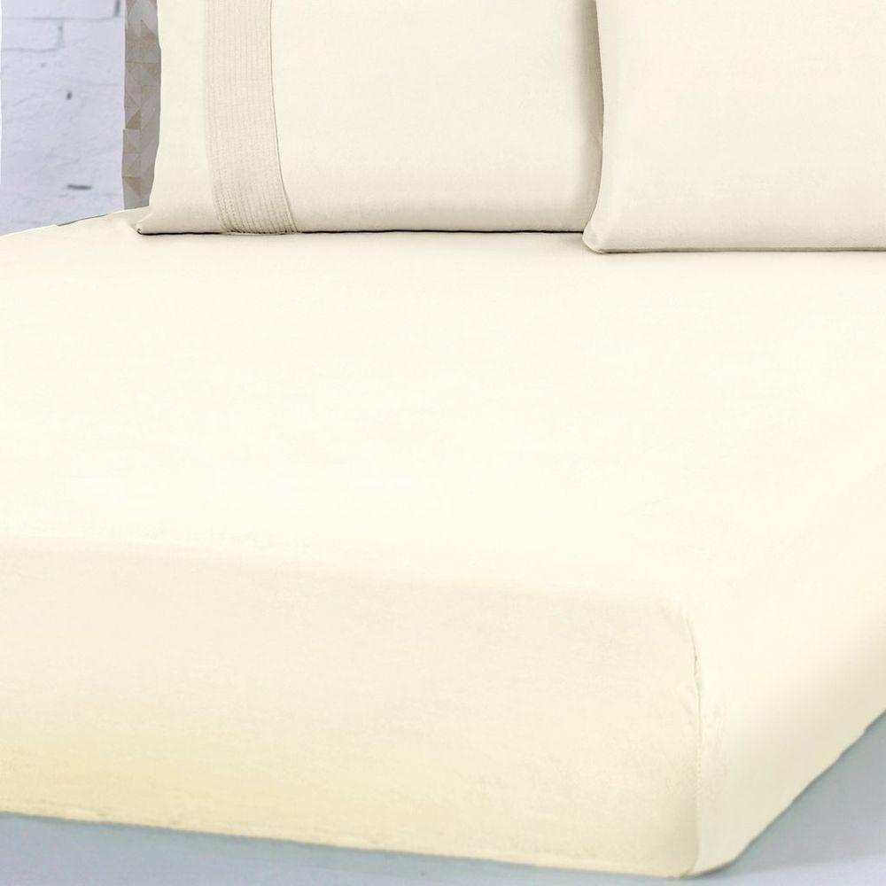 Jogo De Cama King Malha 3 Pçs Bella Cama 100% Algodão 193x203x40cm Duna - 4