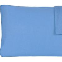 Jogo De Fronhas Serena Malha 100% Algodão 50x70cm Azul - 2