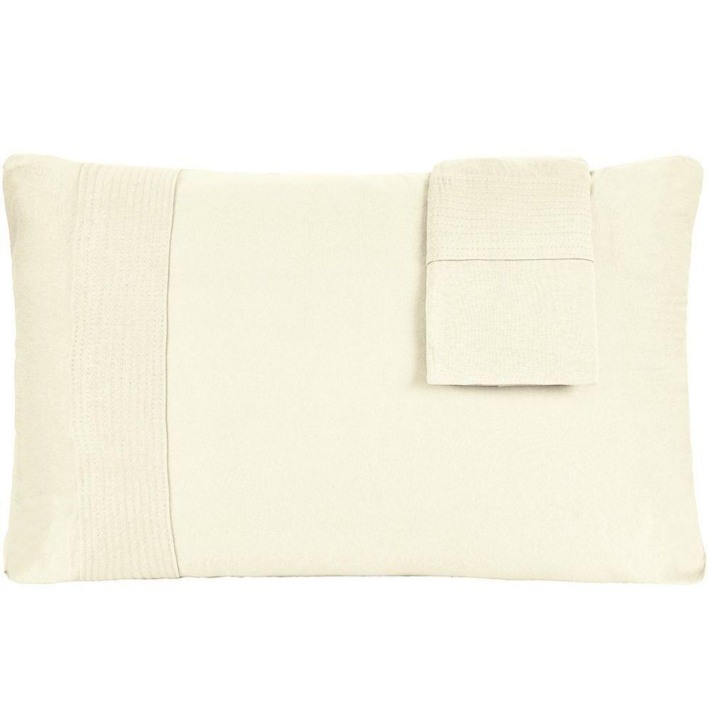 Jogo De Cama Queen Malha 3 Pçs Bella Cama 100% Algodão 158x198x35cm Duna - 5