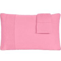 Jogo De Cama King Malha 3 Pçs Bella Cama 100% Algodão 193x203x40cm Coral - 5