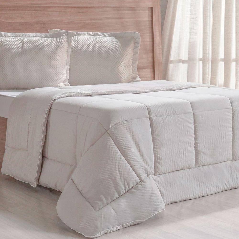 Edredom Prime King 3d Embossed 240x260cm Biscuit - 2