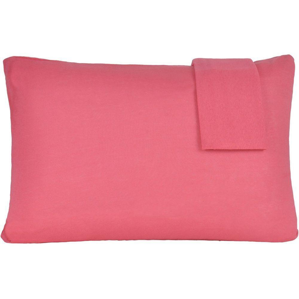 Jogo De Cama Casal Serena 3 Pçs Malha 100% Algodão 138x188x23cm Goiaba - 6