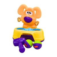 Brinquedo Bate Dog Com 2 Bolinhas E Martelo Que Ensina E Diverte Ao Mesmo Tempo - 1