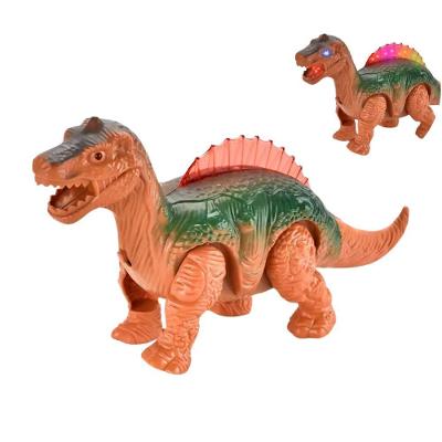 Brinquedo Dinossauro Com Som Luz E Movimento 23cm