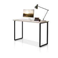 Escrivaninha Office 0,90 Klm Móveis Preto Com Off White - 1