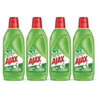 Kit 4 Limpador Diluível Ajax Festa Das Flores Flores Do Campo 500ml - 1