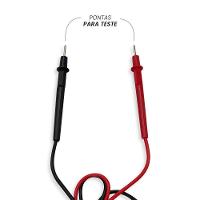 Multímetro Digital Com 1 Par De Ponta De Teste - 3