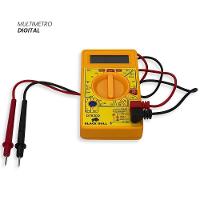 Multímetro Digital Com 1 Par De Ponta De Teste - 4