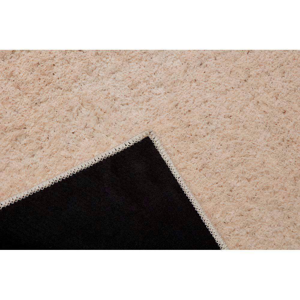 Tapete Para Sala Felpudo Plush 72 Bege 1,00x1,50m - 2