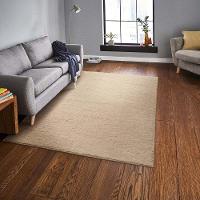 Tapete Para Sala Felpudo Plush 72 Bege 1,00x1,50m - 4