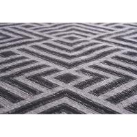 Tapete Para Sala Funcional Tabuleiro 51 Cinza 2,00x2,50m - 3