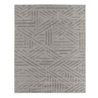 Tapete Para Sala Realce Trama 51 Cinza 1,00x1,50m - 1