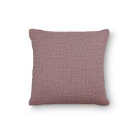 Capa De Almofada Decorativa Tricot Golden Com Zíper Rosa Místico - 1