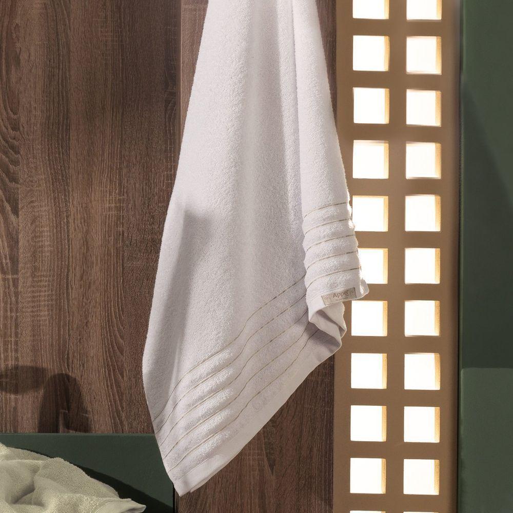 Jogo De Toalha Banhão 4 Peças Golden Fio Penteado Appel Variadas - 4