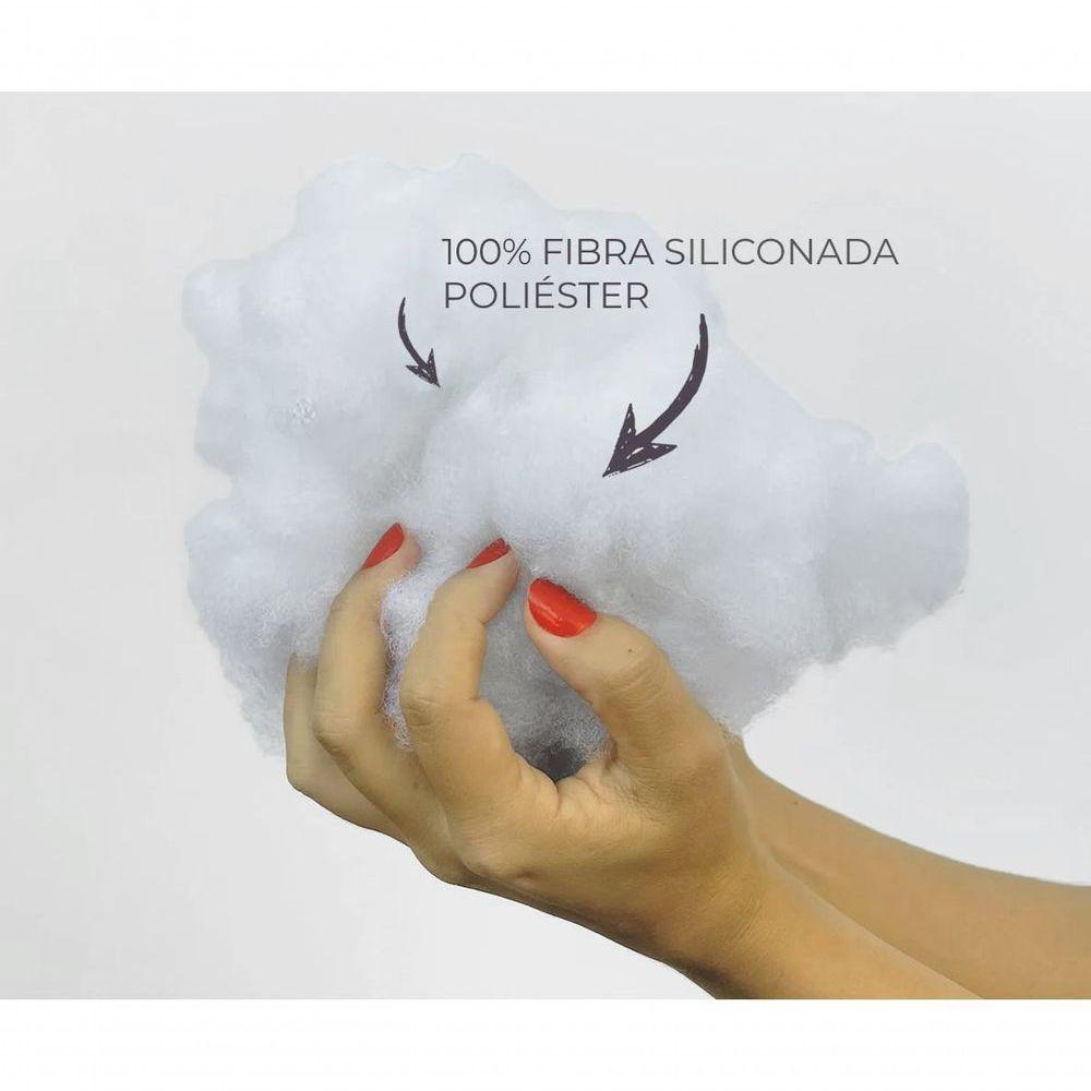 Enchimento De Almofada Micropercal 200 Fios 350g Alabama 45x45 Cm - 3