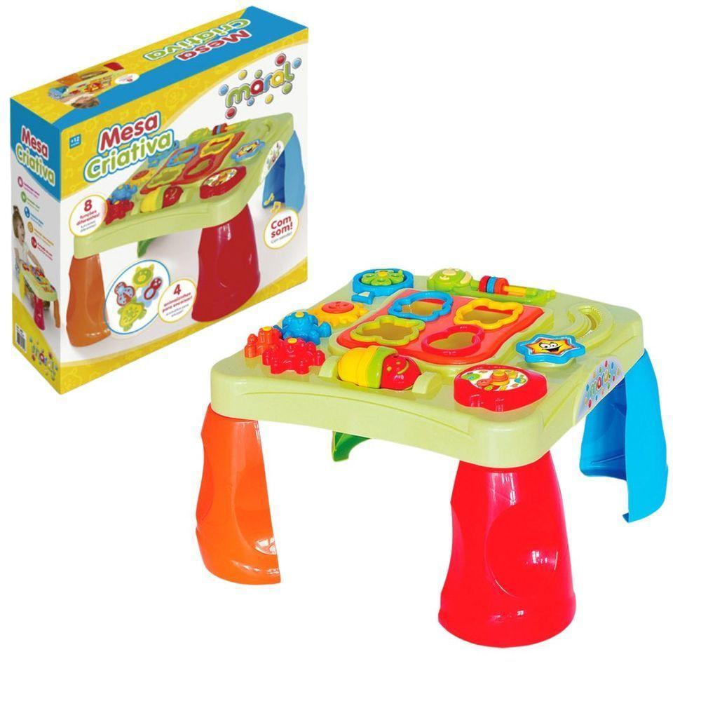 Mesa Criativa Didática Com Som - Estimule A Criatividade Infantil - 7