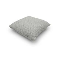 Capa De Almofada Decorativa Tricot Golden Com Zíper Prata - 5