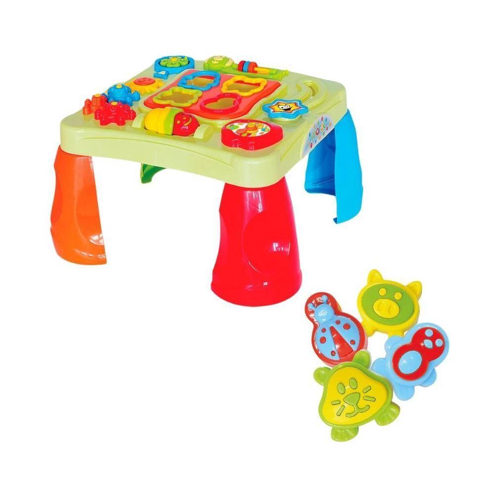 Mesa Criativa Didática Infantil Com Peças Para Encaixar - 1