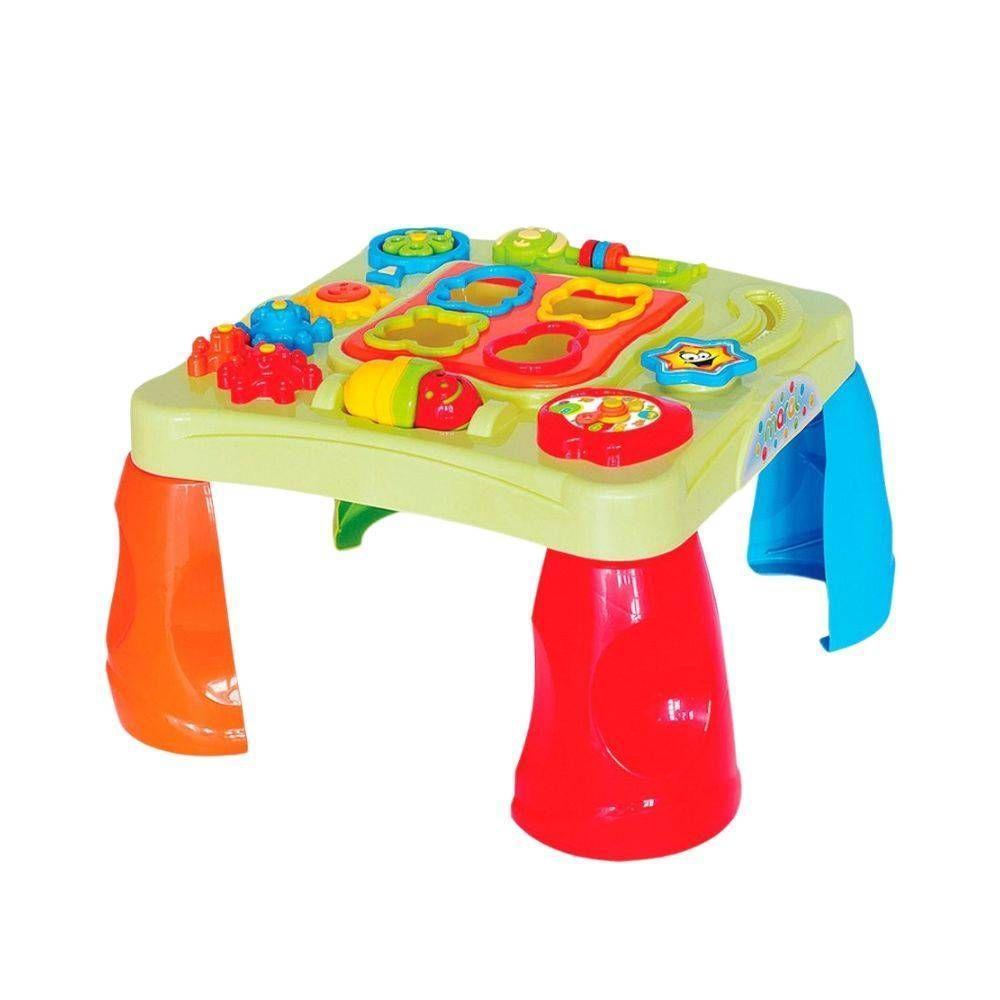 Mesa Criativa Didática Infantil Com Peças Para Encaixar - 3