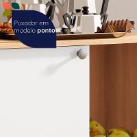 Balcão Fruteira Telasul âmbar 1 Porta Freijó Com Branco Freijó Com Branco - 7