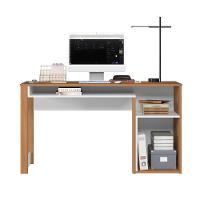 Escrivaninha Mesa Para Computador Telasul Versa Home 1 Porta Freijó/branco - 5