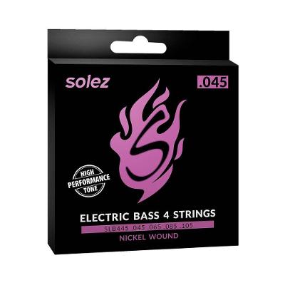 Corda Solez P/ Baixo De 4 Cordas Slb445 45/105 - Ec0357