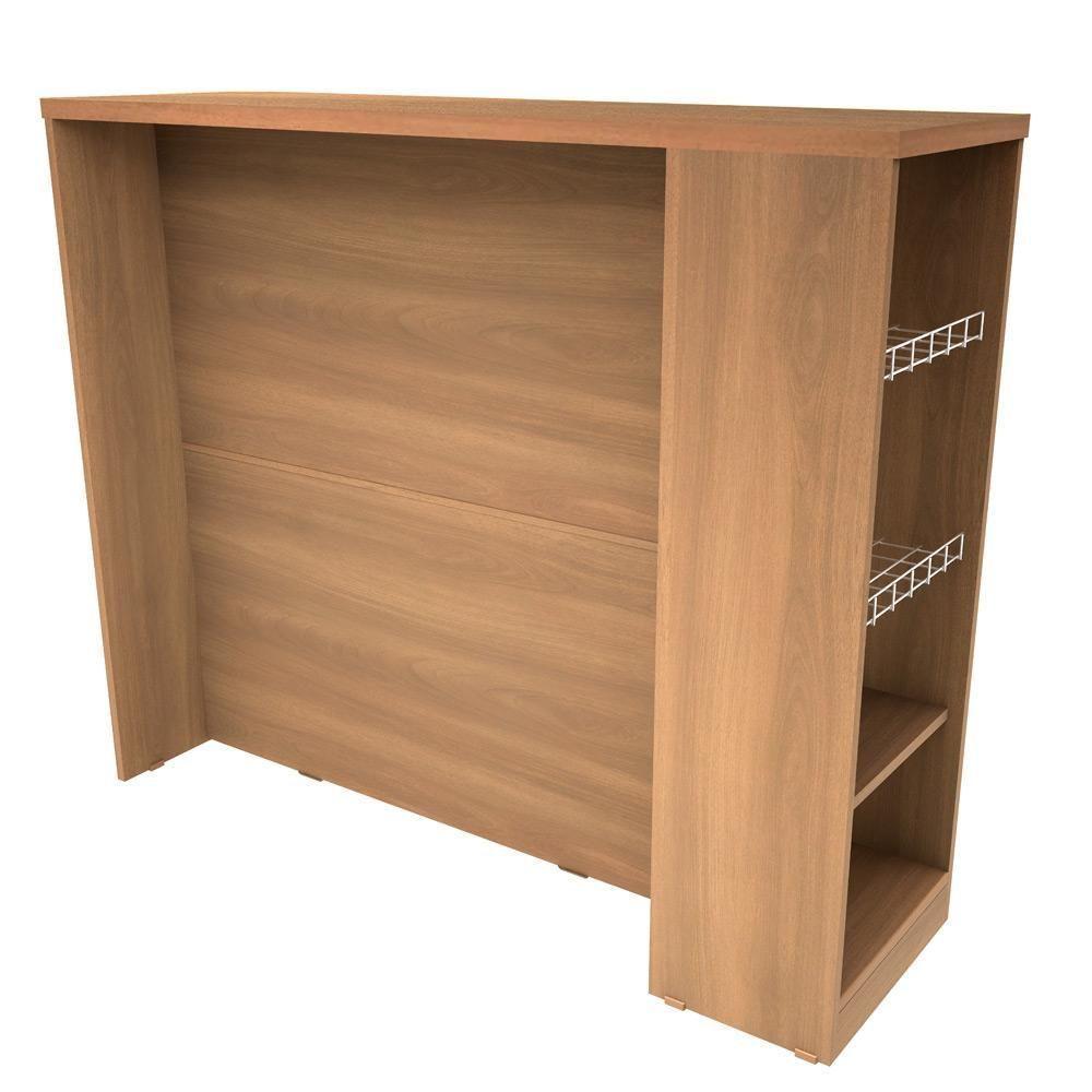 Bancada Ilha Para Cozinha Telasul 120 Cm Freijo Com Fruteira - 2