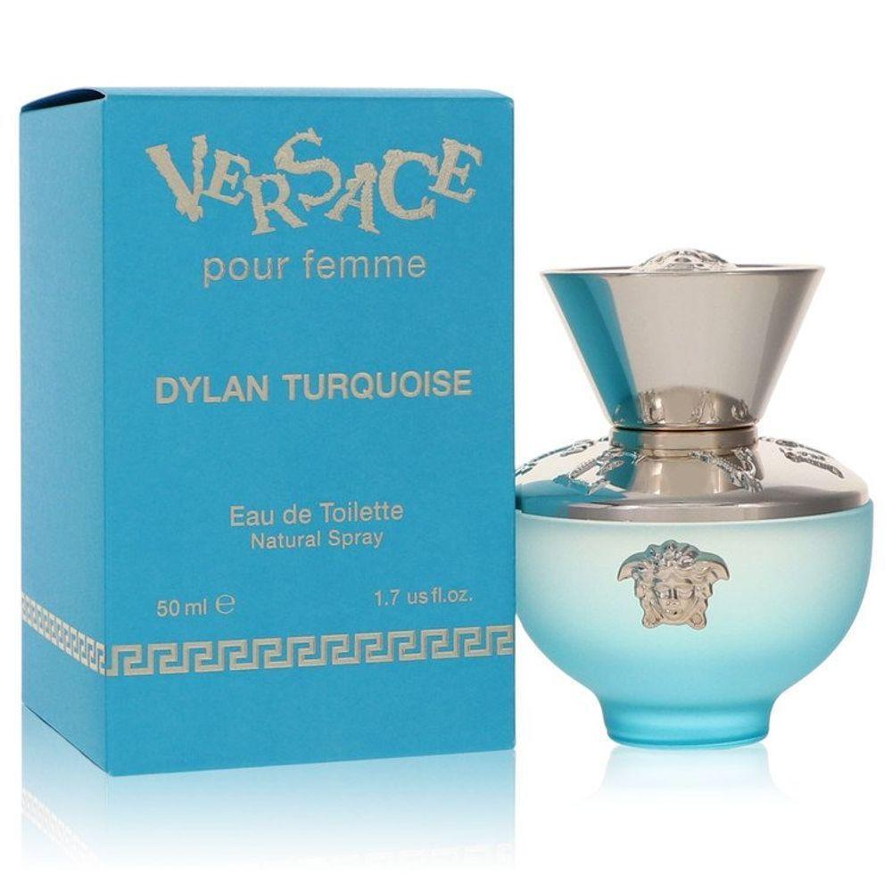 Perfume Feminino Versace Pour Femme Dylan Turquoise 50 Ml Eau De Toilette - 1