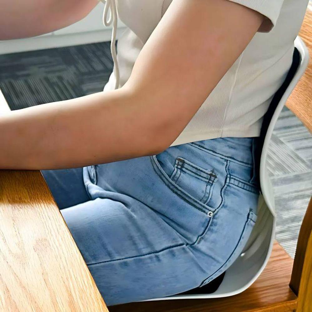 Almofada Cinza G Apoio Para Lombar E Corrige A Postura - 5